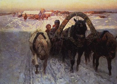 La slitta da Franz Roubaud