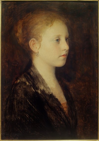 Testa di ragazza da Franz Rumpler