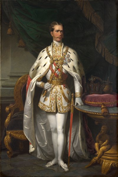 Imperatore Francesco Giuseppe I da Franz Russ der Jüngere
