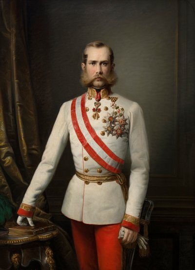 Tedesco: Bildnis des Franz Joseph I Ritratto di Francesco Giuseppe I da Franz Russ the Elder