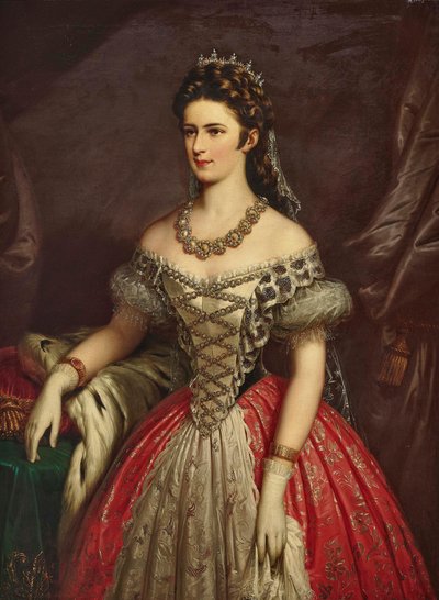 Ritratto di Elisabetta di Baviera da Franz Russ the Elder