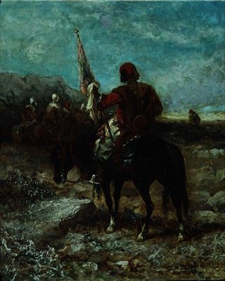 Un cavaliere arabo da Franz Schreyer