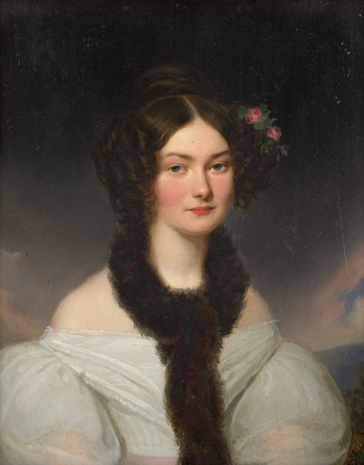 Ritratto di una giovane donna da Franz Schrotzberg