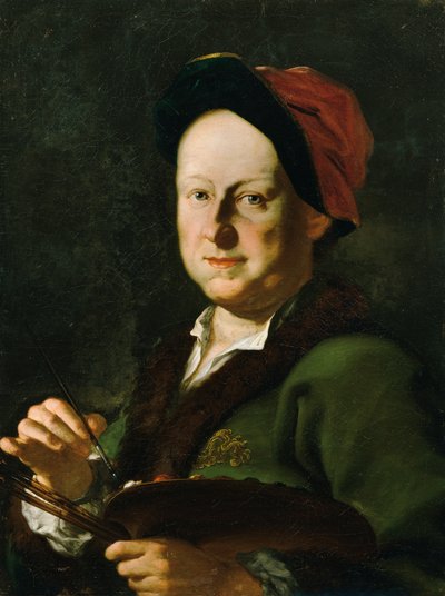 Il pittore di battaglie August Querfurt da Franz Sebald Unterberger
