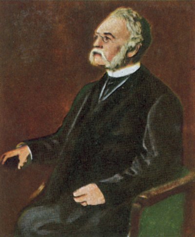 Werner von Siemens, inventore e industriale tedesco da Franz Seraph von (after) Lenbach