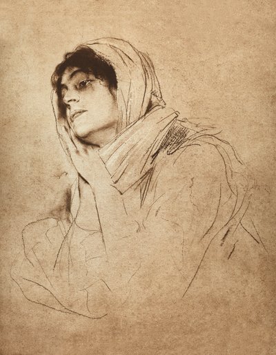 Eleonora Duse da Franz Seraph von Lenbach
