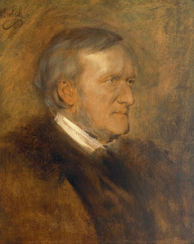 Germania, Ritratto di Wilhelm Richard Wagner (1813 - 1883), compositore, librettista, direttore d