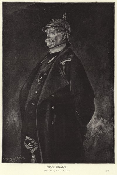 Otto von Bismarck da Franz Seraph von Lenbach