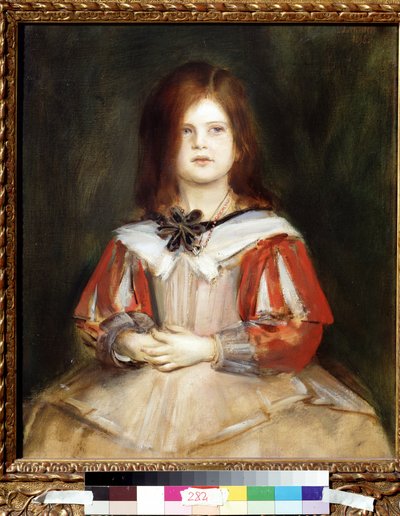 Ritratto di Gabriella Lenbach da Franz Seraph von Lenbach