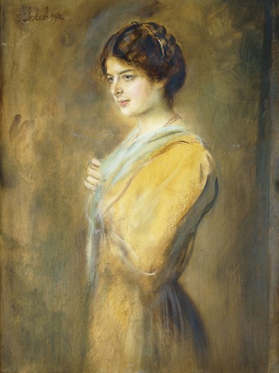 Ritratto della contessa Ilse Seilern, tre quarti da Franz Seraph von Lenbach