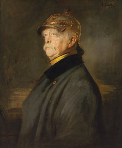 Ritratto di Otto von Bismarck da Franz Seraph von Lenbach