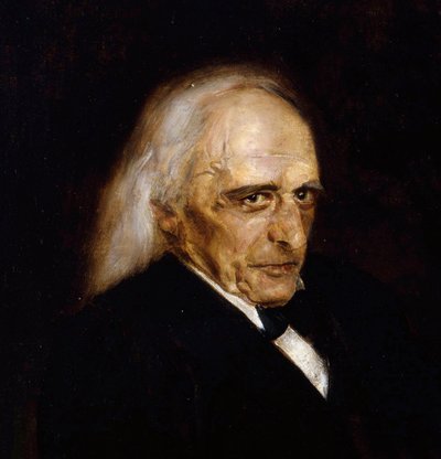 Ritratto di Theodor Mommsen (dettaglio) da Franz Seraph von Lenbach