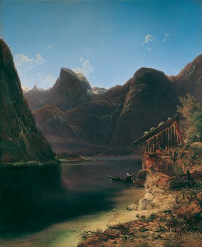 Il lago di Hallstatt da Franz Steinfeld