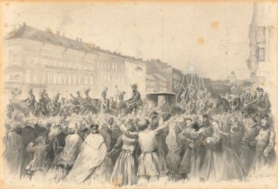 Processione di Alessandro II da Franz Teichel