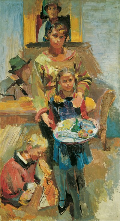 Ritratto di famiglia Isepp da Franz Wiegele