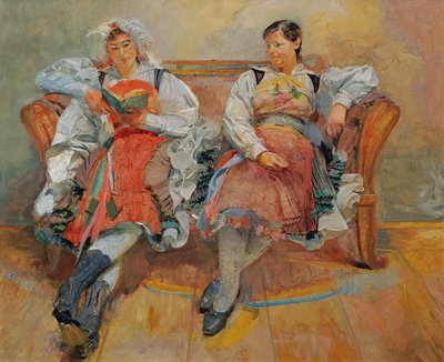 Donne di Gailtal da Franz Wiegele