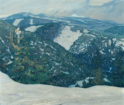 Paesaggio dei Monti dei Giganti da Franz Wilhelm Jäger