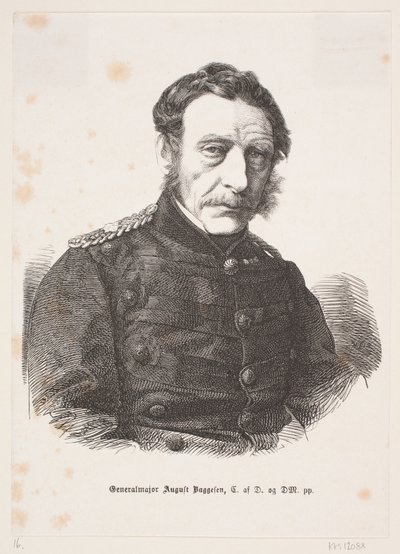 Generale August Baggesen da Franz Wilhelm Obermann