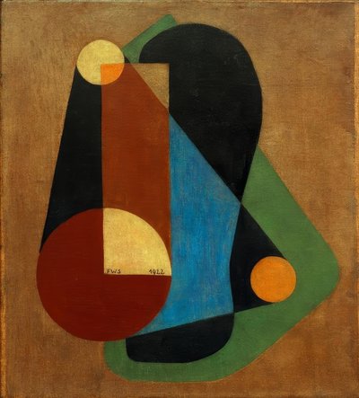 Composizione astratta da Franz Wilhelm Seiwert