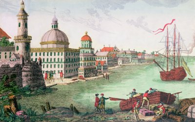 Veduta di Quebec da Franz Xaver Habermann