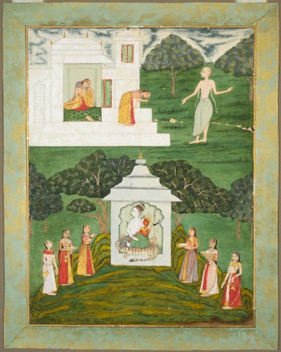 Adorazione di Shiva da Franz Xaver Habermann
