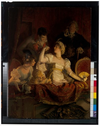Scena teatrale da Franz Xaver Simm