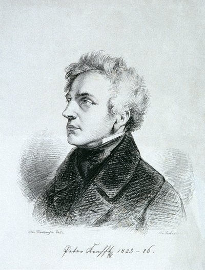 Il pittore Johann Peter Krafft da Franz Xaver Stöber