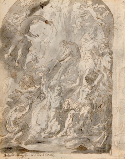 Martirio di San Giuda Taddeo da Franz Xaver Wagenschon