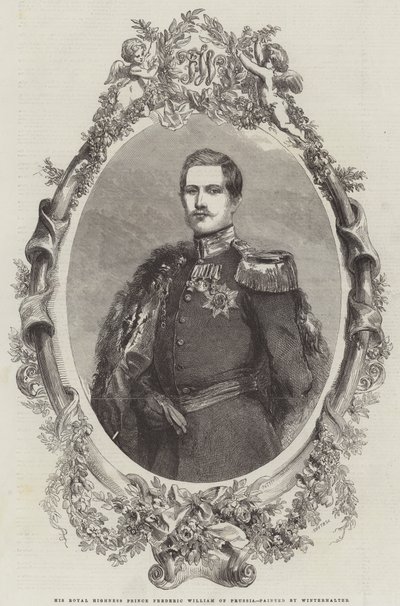 Sua Altezza Reale Principe Federico Guglielmo di Prussia da Franz Xaver Winterhalter