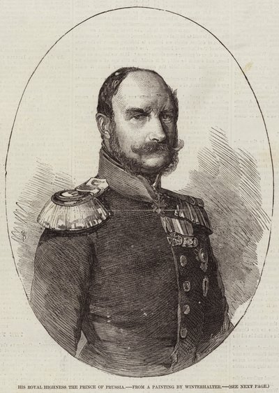 Sua Altezza Reale il Principe di Prussia da Franz Xaver Winterhalter
