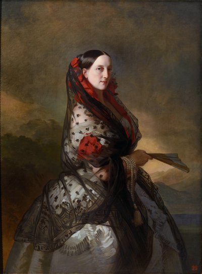 Granduchessa Maria Nikolaevna di Russia (1819-1876), Duchessa di Leuchtenberg da Franz Xaver Winterhalter