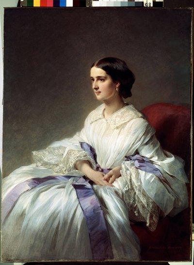 Ritratto della contessa Olga Shuvalova da Franz Xaver Winterhalter