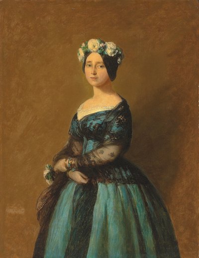 Ritratto di Augusta, principessa di Prussia, 1846 da Franz Xaver Winterhalter