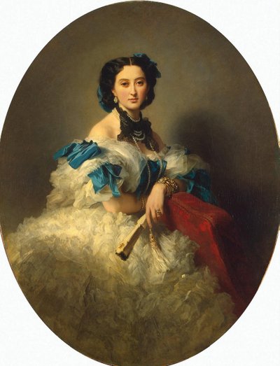 Ritratto della Contessa Varvara Musina-Pushkina, dopo il 1857 da Franz Xaver Winterhalter