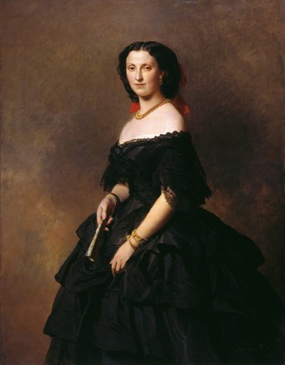 Ritratto della Duchessa Elizaveta Alexandrovna Baryatinskaya, nata Principessa Chernysheva 1826-1902 da Franz Xaver Winterhalter