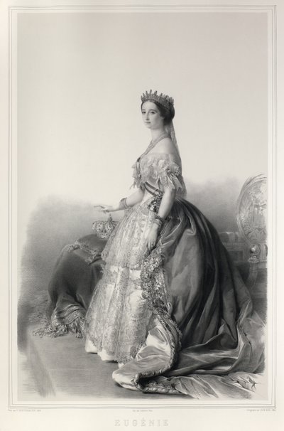 Ritratto di Imperatrice Eugenia da Franz Xaver Winterhalter
