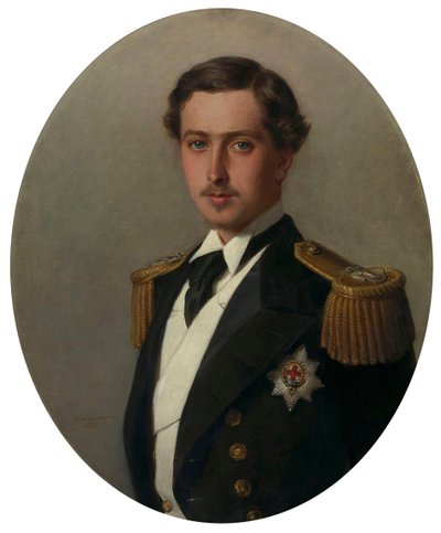 Ritratto del principe Alfredo 1844-1900, poi duca di Edimburgo, 1865 da Franz Xaver Winterhalter