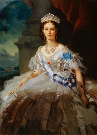Ritratto della principessa Tatiana Yusupova, 1858 da Franz Xaver Winterhalter
