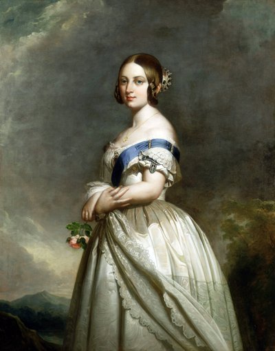 Ritratto della Regina Vittoria da Franz Xaver Winterhalter
