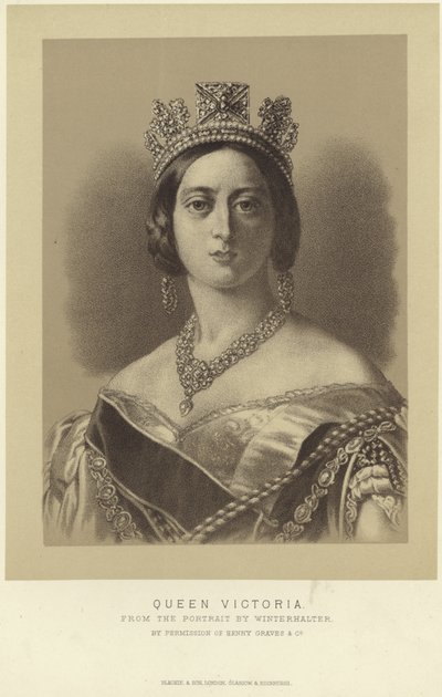Ritratto della Regina Vittoria da Franz Xaver Winterhalter