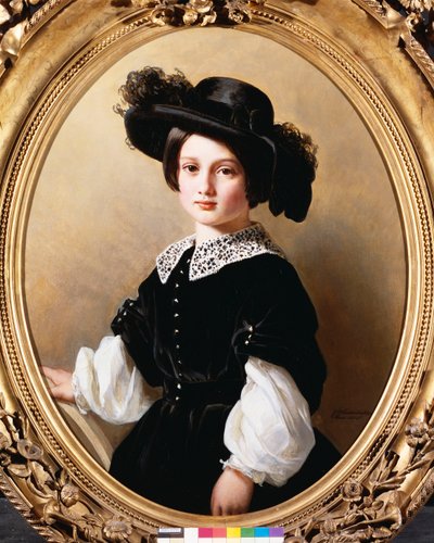Ritratto di una giovane ragazza da Franz Xaver Winterhalter