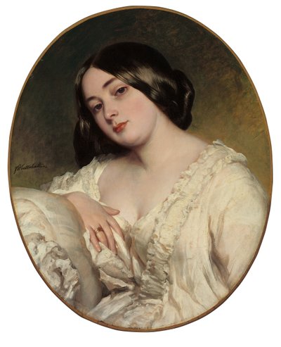 Ritratto di una signora da Franz Xaver Winterhalter