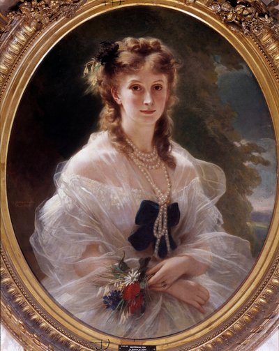 Ritratto della Duchessa di Morny, Principessa Troubestkoy da Franz Xaver Winterhalter