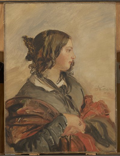 Ritratto della giovane regina Vittoria da Franz Xaver Winterhalter