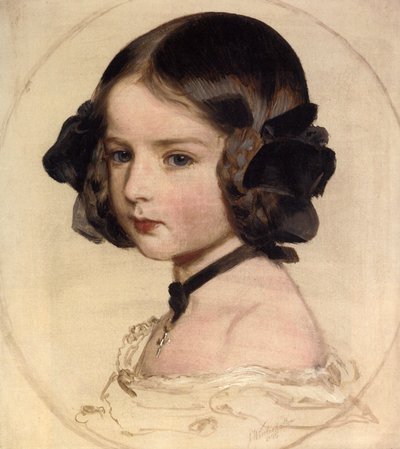 Principessa Clotilde di Sassonia-Coburgo e Gotha da Franz Xaver Winterhalter