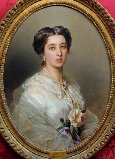Principessa Gagarin Stourza da Franz Xaver Winterhalter