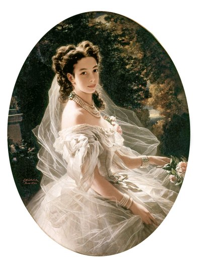 Principessa Pauline von Metternich da Franz Xaver Winterhalter