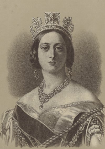 Regina Vittoria da Franz Xaver after Winterhalter