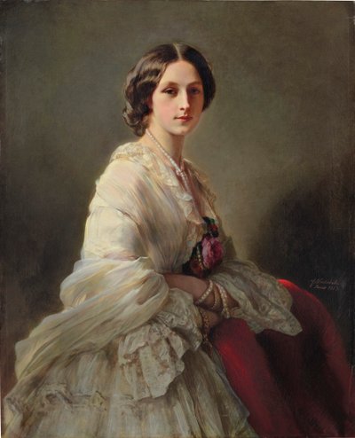 Ritratto della contessa Elena Ivanovna Orlova-Denisova, nata Tchertkova 1830-1891 da Franz Xaver Winterhalter