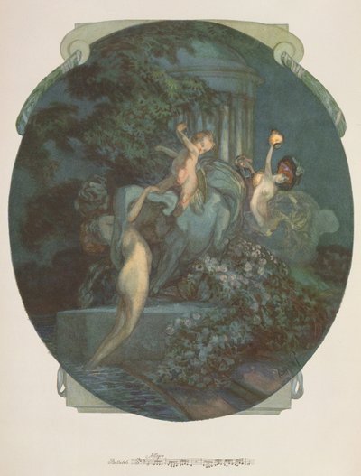 Centauro, Ninfe e Cupido da Franz von Bayros (1866 1924)